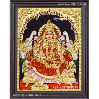 Gajalakshmi Tanjore Painting