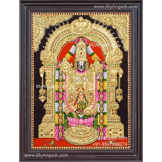 Balaji Lakshmi Tanjore Painting