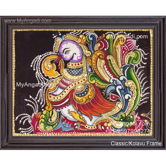 Peacock Tanjore Painting