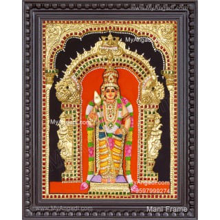 Murugan 3d Tanjore Painting