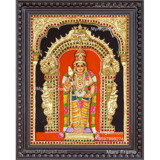 Murugan 3d Tanjore Painting