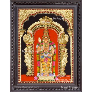Murugan 3d Tanjore Painting