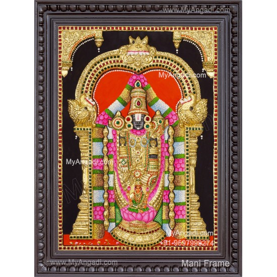 Balaji Lakshmi 3D Tanjore Painting