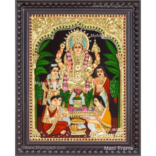 Sathya Narayana Swami Tanjore Painting