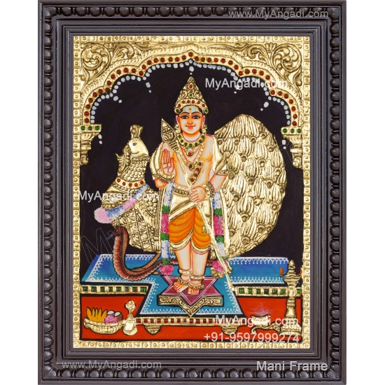Murugan Tanjore Painting