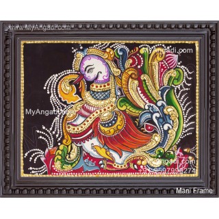 Peacock Tanjore Painting