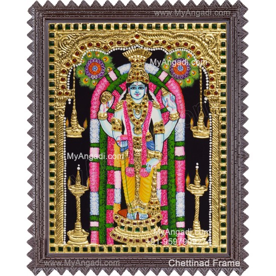 Guruvayurappan Tanjore Painting