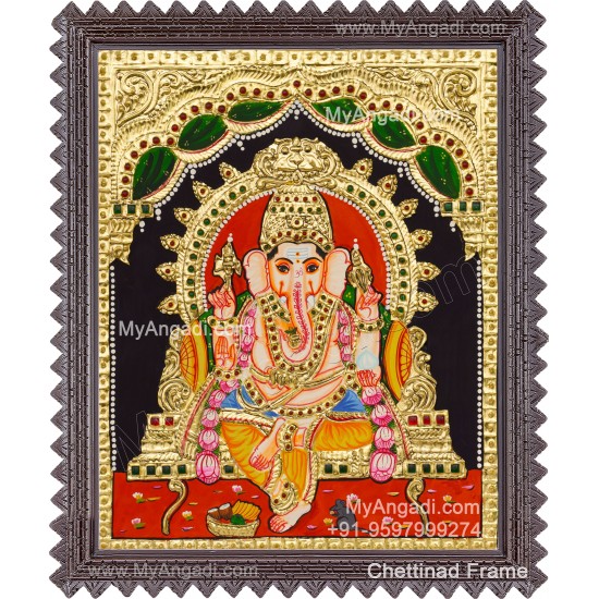 Vinayagar Tanjore Painting