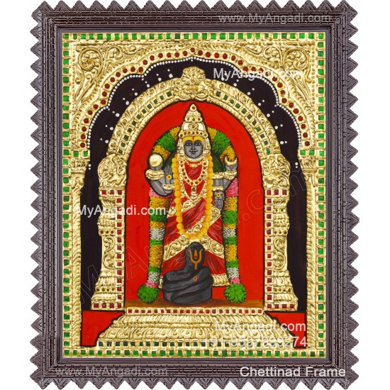 Angala Parameshwari Amman Tanjore Painting