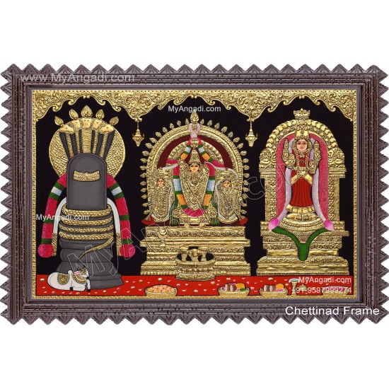 Vaitheeswaran Thaiyal Nayagi Tanjore Painting