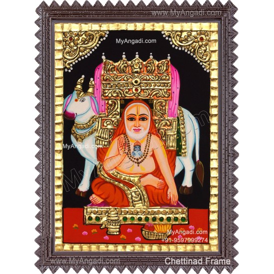 Ragavendra Tanjore Painting, Saint Tanjore Painting