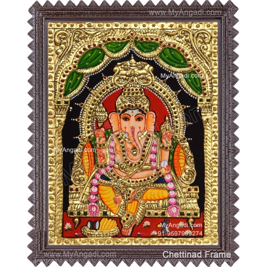 Ganapathi Tanjore Painting Tanjore Painting