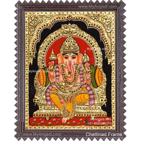 Ganesha Tanjore Paintings