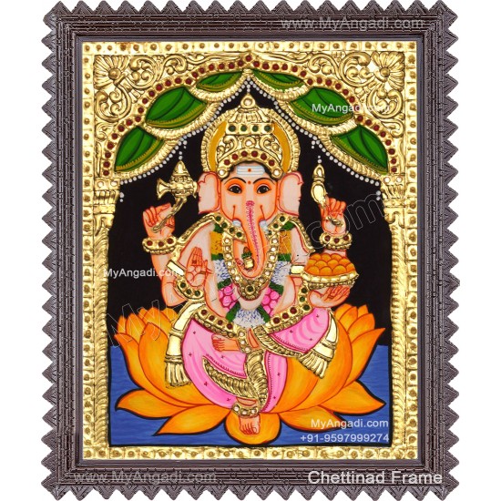 Ganesha Tanjore Painting