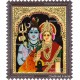 Shivan  Parvathi Tanjore Paintings