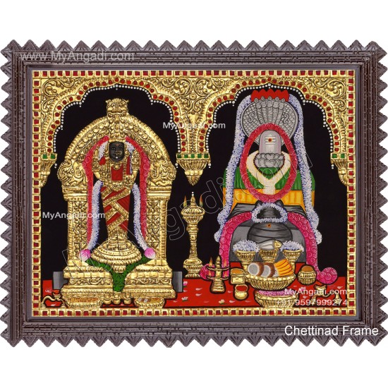 Vaitheeswaran Thaiyal Nayagi Tanjore Painting