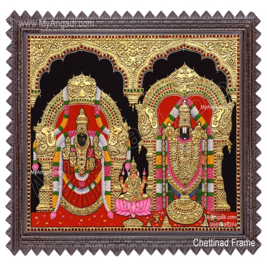 Balaji Thayar Lakshmi Tanjore Paintings