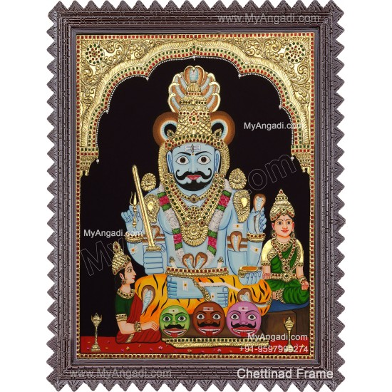 Komuravelli Mallanna Swamy Tanjore Paintings 