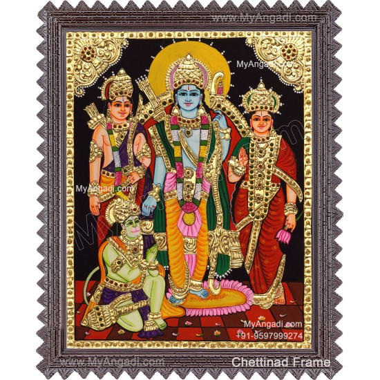 Ram Darbar Tanjore Painting