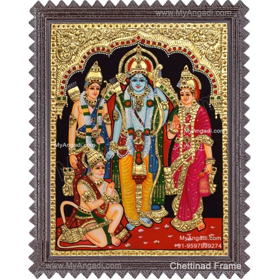 Ram Darbar Tanjore Painting