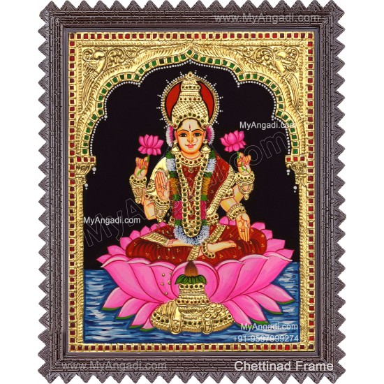 Mahalakshmi Tanjore Painting