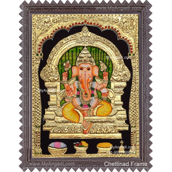 Vinayagar Tanjore Painting