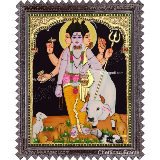 Dattatreya Tanjore Painting