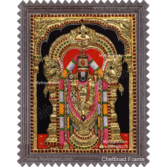 Balaji 3d Tanjore Painting
