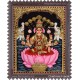 Gajalakshmi 3d Embossed Tanjore Painting