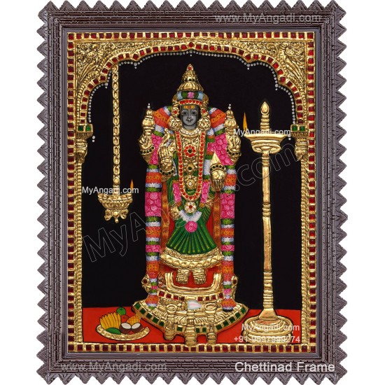 Akilandeswari Tanjore Painting