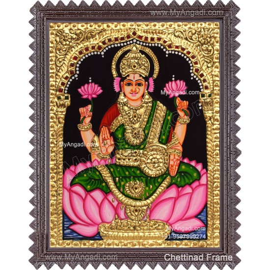 Mahalakshmi Tanjore Painting