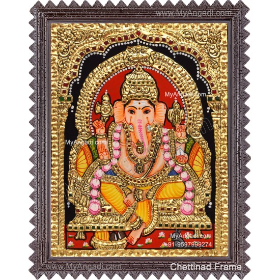 Ganesh Ji Tanjore Paintings