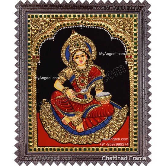 Annapurani Devi Tanjore Painting
