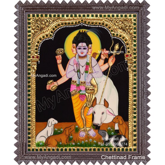 Dattatreya Tanjore Painting