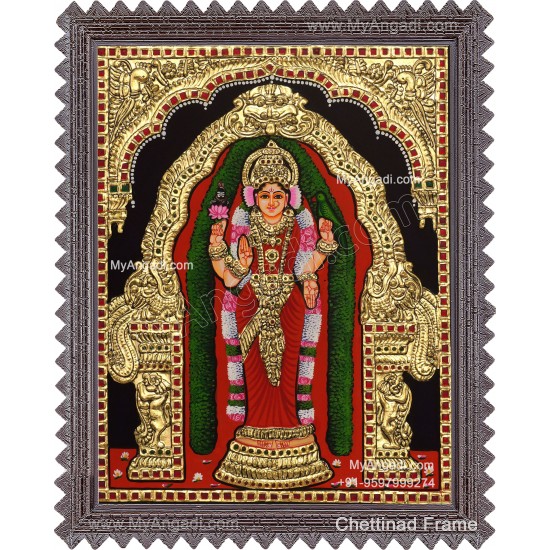 Kannika Parameswari Tanjore Painting