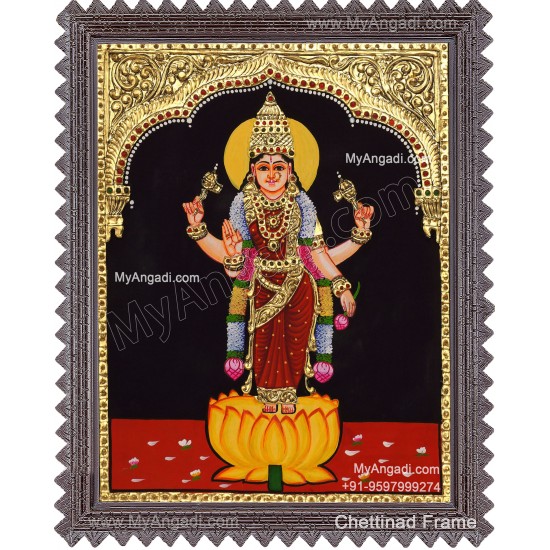 Veeramaathi Amman Tanjore Painting