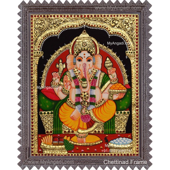 Ganesha Tajore Paintings