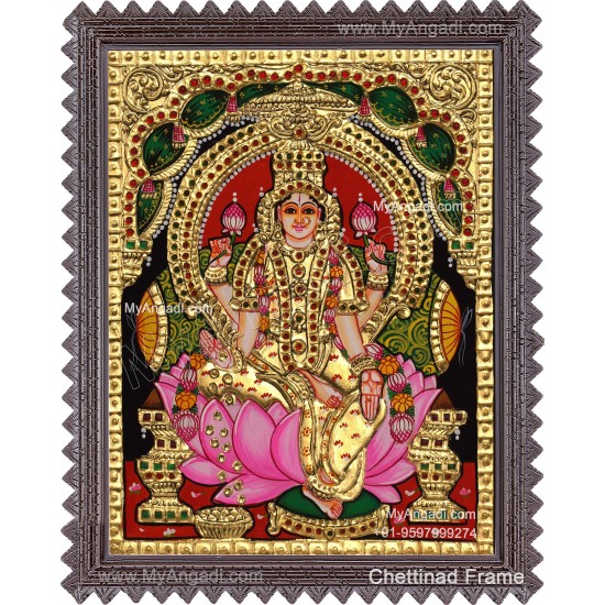 Aishwarya Lakshmi Tanjore Painting