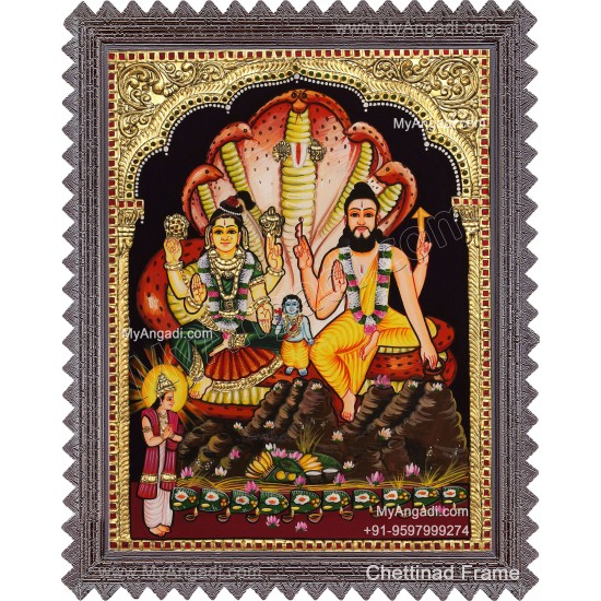 Jamadagni Munivar Renuka Devi Tanjore Painting 