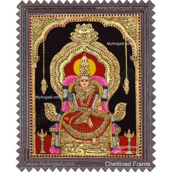Lalitha Devi Tanjore Painting