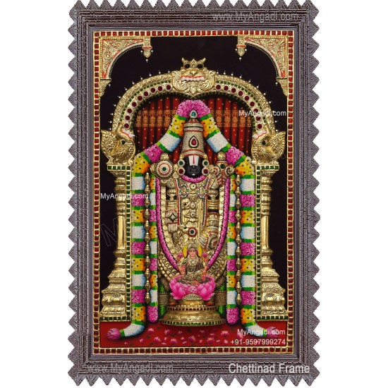 Balaji Lakshmi  Tanjore Painting