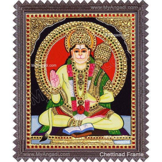 Hanuman Tanjore Painting