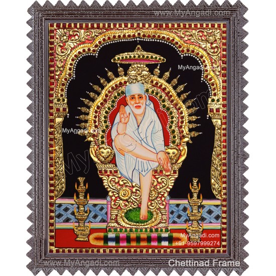 Saibaba Tanjore Painting