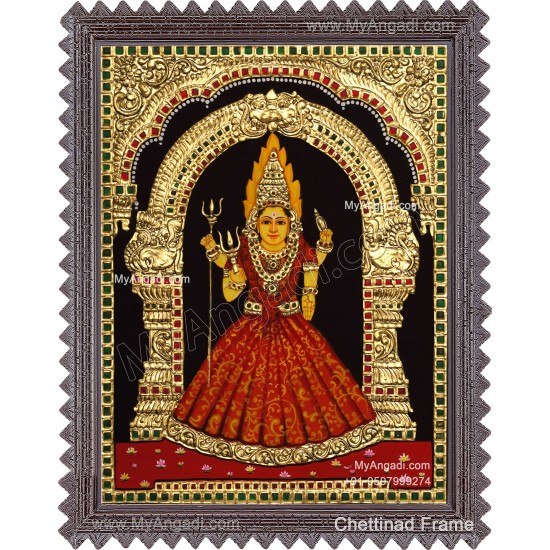 Angalamman Tanjore Painting