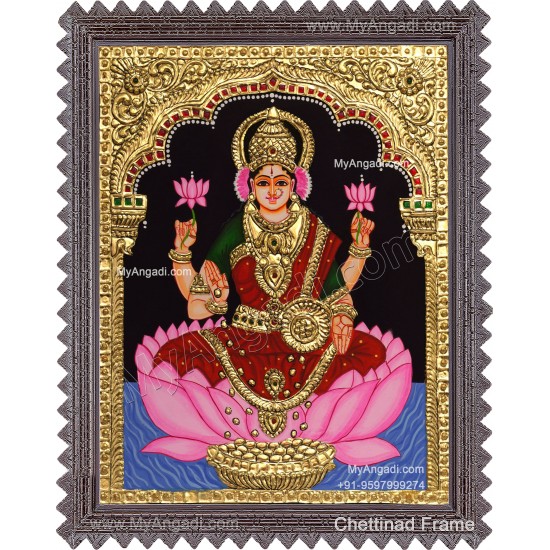 Mahalakshmi Tanjore Painting