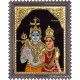 Shiva and Parvathi Devi Tanjore Paintings