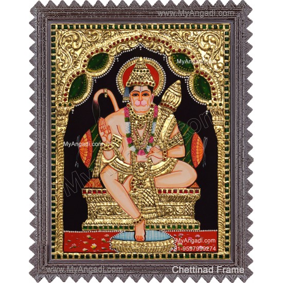 Hanuman Tanjore Painting