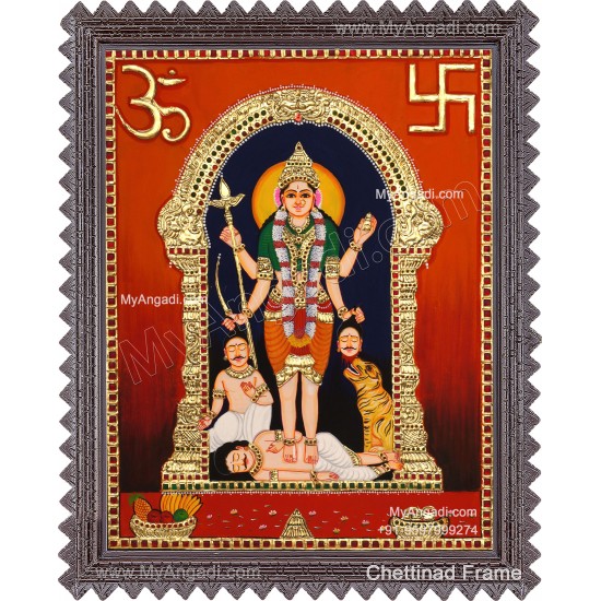 Shri Mahalasa Narayani Tanjore Painting