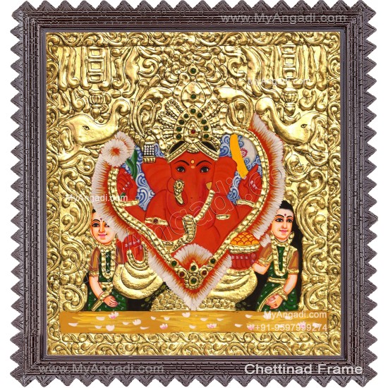 Sidhi Ganapathi Tanjore Paintings