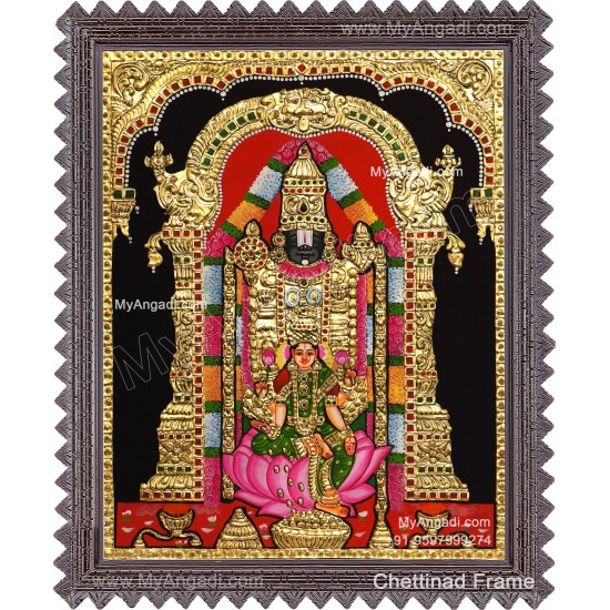 Balaji Lakshmi  Tanjore Painting